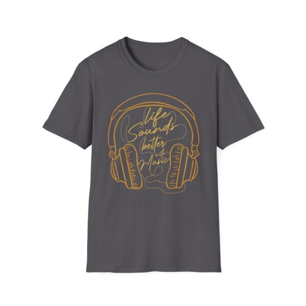11321851289070422833_2048-1.jpeg T‑Shirt — 'Life Sounds Better' Headphones Graphic Tee