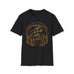 T‑Shirt — 'Life Sounds Better' Headphones Graphic Tee