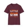 5568923890443706014_2048.jpeg Little Rock Retro Skyline T‑Shirt — 'Little Rock Star, Let's Rock' Graphic Tee