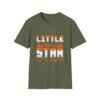 7274415031436355599_2048.jpeg Little Rock Retro Skyline T‑Shirt — 'Little Rock Star, Let's Rock' Graphic Tee
