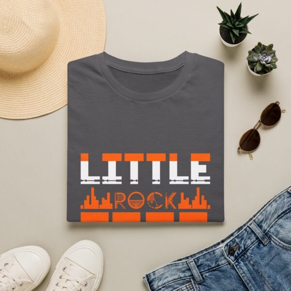 7527297218748751586_2048.jpeg Little Rock Retro Skyline T‑Shirt — 'Little Rock Star, Let's Rock' Graphic Tee