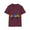 13542546827651437327_2048.jpeg Piano Keys Rainbow T-Shirt — Colorful Piano Player Graphic Tee