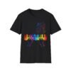 14277116195933268249_2048.jpeg Piano Keys Rainbow T-Shirt — Colorful Piano Player Graphic Tee