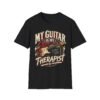 15433807614350049605_2048.jpeg Guitarist T-Shirt — My Guitar Is My Therapist Vintage Music Tee