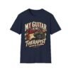 17746852034935292183_2048.jpeg Guitarist T-Shirt — My Guitar Is My Therapist Vintage Music Tee