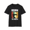 18209195353586167424_2048.jpeg Born to Rock T-Shirt – Vintage Guitar Music Design