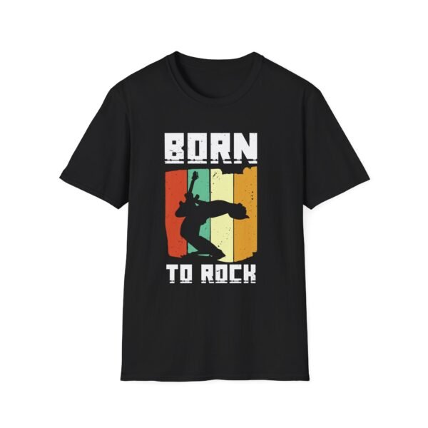 18209195353586167424_2048.jpeg Born to Rock T-Shirt – Vintage Guitar Music Design