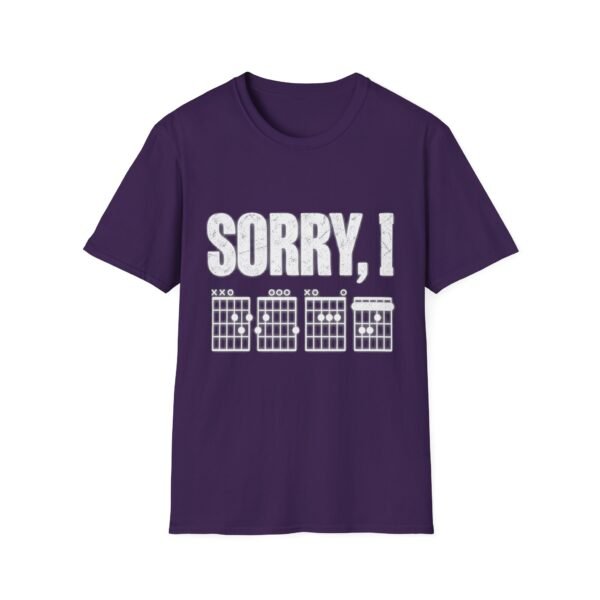 2056993737842672304_2048.jpeg Guitar Chords 'Sorry, I' T‑Shirt — Funny Musician Tee