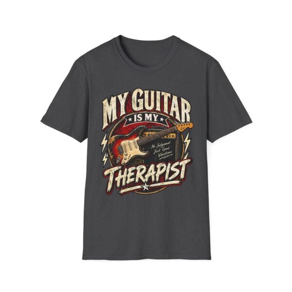 3492607745030676904_2048.jpeg Guitarist T-Shirt — My Guitar Is My Therapist Vintage Music Tee