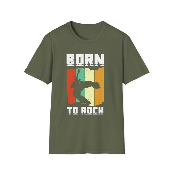 5285070615919842278_2048.jpeg Born to Rock T-Shirt – Vintage Guitar Music Design