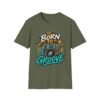 710900401445003818_2048.jpeg Born to Groove Drummer Graphic T-Shirt