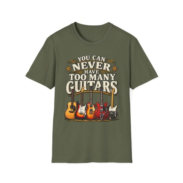8176918488391591592_2048-2.jpeg You Can Never Have Too Many Guitars T-Shirt — Vintage Guitarist Tee