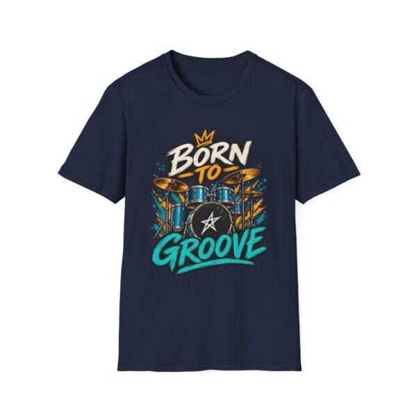 8535800350436258876_2048.jpeg Born to Groove Drummer Graphic T-Shirt