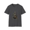 Black Electric Guitar Les Paul Style T-Shirt