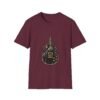 Black Electric Guitar Les Paul Style T-Shirt
